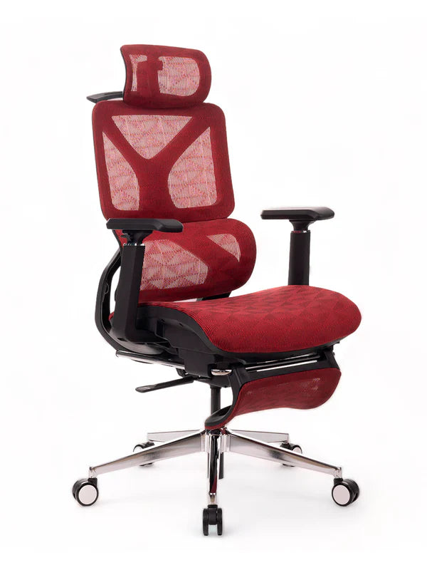 Cadeira Gamer AM161 ou Escritório Ergonômica com Apoio de Cabeça e Pés