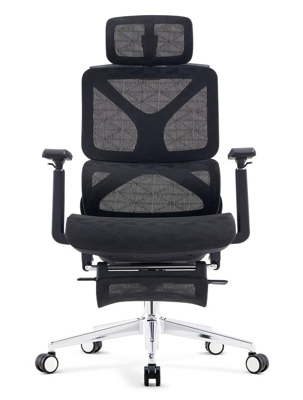 Cadeira Gamer AM161 ou Escritório Ergonômica com Apoio de Cabeça e Pés